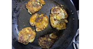 Smashed Potatoes with spices