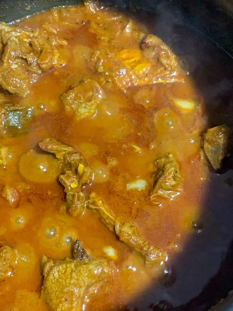 Recipes for Mutton Curry: 4 Popular Variations add-water-to-mutton-curry