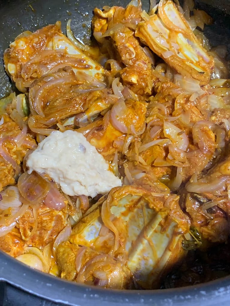 Recipes for Mutton Curry: 4 Popular Variations add-ginger-garlic-paste