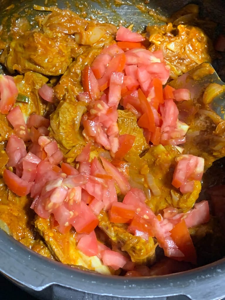 Recipes for Mutton Curry: 4 Popular Variations add-tomatoes